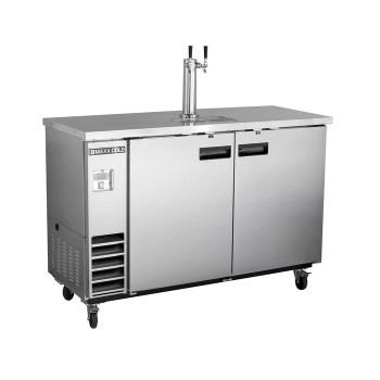 Maxx Cold X-Series 10.5 Cu Ft Stainless Steel Refrigerated Single Tower Keg Cooler / Dispenser, Model# MXBD48-1SHC