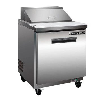 Maxx Cold X-Series 7 Cu Ft Megatop Refrigerated Prep Table, Model# MXCR29MHC