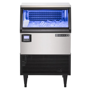 Maxx Ice 265 Lb Intelligent Series Self Contained Ice Machine Half Cube, Model# MIM260NH