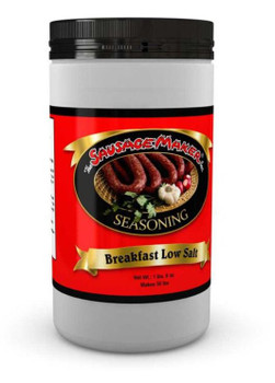 Sausage Maker Breakfast Sausage Seasoning Low Salt - 1 lb. 8 oz., Model# 12-1027