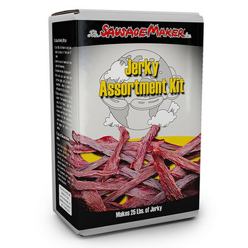 Sausage Maker Beef and Venison Jerky Assortment Kit Makes 25 Lbs, Model# 12-1411