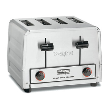 Waring Commercial Heavy-Duty 4 Slot Toaster -120V, 1800W, Model# WCT800RC