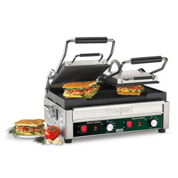 Waring Commercial Panini Supremo Double Italian Style Panini Grill - 240V, Model# WPG300