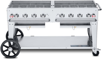 Crown Verity 60" Mobile Grill (50 / 100 Tanks) LP, Model# CV-MCB-60-SI50/100