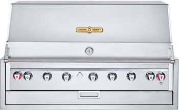 Crown Verity 48" Infinite Series Built In Grill Single Dome w/ Cover NG, Model# IBI48NG