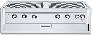 Crown Verity 48" Infinite Series Built In Grill (No Dome) Duel Dome NG, Model# IBI482RDNG-GO