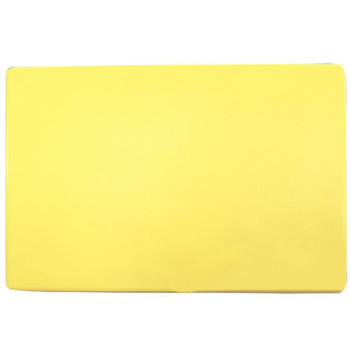 Adcraft High Density Cutting Board 12" x 18" x 1/2" - Yellow, Model# HDCB-1218/YL