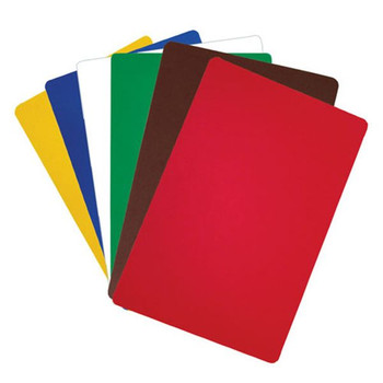 Adcraft Flexible Cutting Mats 12" x 18" Set of 6 - Multi-Colored, Model# FCCB-1218