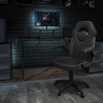Flash Furniture Black Gaming Desk & Chair Set, Model# BLN-X10RSG1031-BK-GG 2