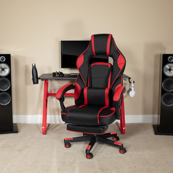 Flash Furniture Red Gaming Desk & Chair Set, Model# BLN-X40RSG1030-RED-GG 2