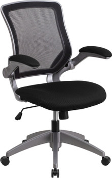 Flash Furniture Black Mid-Back Task Chair, Model# BL-ZP-8805-BK-GG