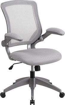 Flash Furniture Gray Mid-Back Task Chair, Model# BL-ZP-8805-GY-GG