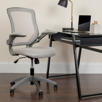 Flash Furniture Gray Mid-Back Task Chair, Model# BL-ZP-8805-GY-GG 2