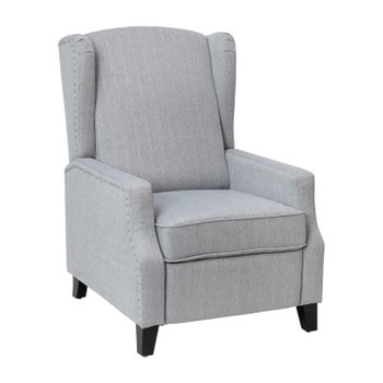 Flash Furniture Prescott Gray Push Back Recliner Chair, Model# BO-BS7002-1-GY-GG