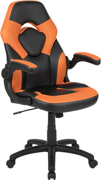 Flash Furniture X10 Orange Racing Gaming Chair, Model# CH-00095-OR-GG