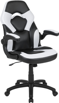 Flash Furniture X10 White Racing Gaming Chair, Model# CH-00095-WH-GG
