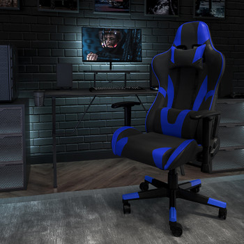 Flash Furniture X30 Blue Reclining Gaming Chair, Model# CH-187230-BL-GG 2