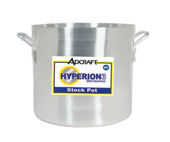 Adcraft Stock Pot Alum 80 Qt, Model# H3-SP80