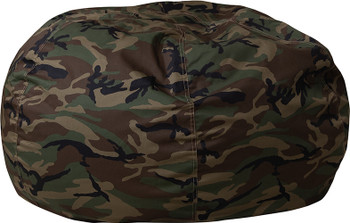 Flash Furniture Camouflage Bean Bag Chair, Model# DG-BEAN-LARGE-CAMO-GG