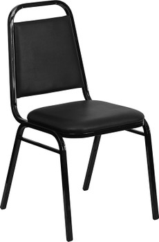 Flash Furniture HERCULES Series Black Vinyl Banquet Chair, Model# FD-BHF-2-GG