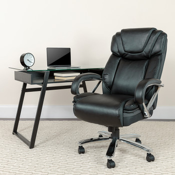 Flash Furniture HERCULES Series Black 500LB High Back Chair, Model# GO-2092M-1-BK-GG 2