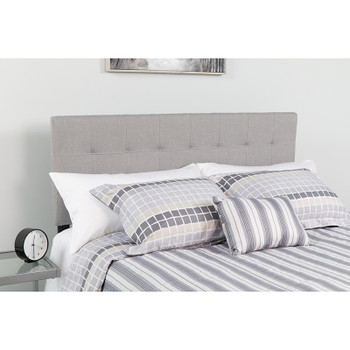 Flash Furniture Bedford Full Headboard-Gray Fabric, Model# HG-HB1704-F-LG-GG 2