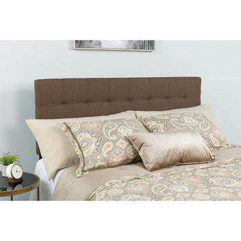 Flash Furniture Bedford King Headboard-Brown Fabric, Model# HG-HB1704-K-DBR-GG 2