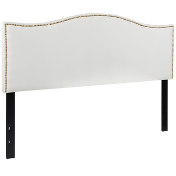 Flash Furniture Lexington Queen Headboard-White Fabric, Model# HG-HB1707-Q-W-GG