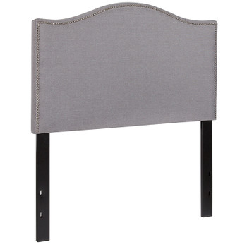 Flash Furniture Lexington Twin Headboard-Gray Fabric, Model# HG-HB1707-T-LG-GG