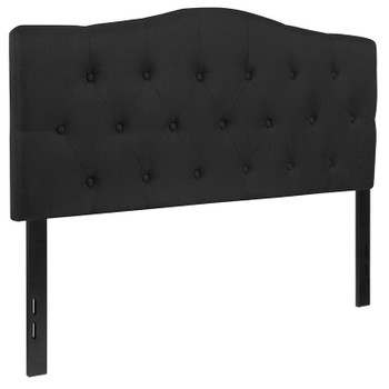 Flash Furniture Cambridge Full Headboard-Black Fabric, Model# HG-HB1708-F-BK-GG