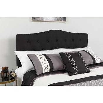 Flash Furniture Cambridge King Headboard-Black Fabric, Model# HG-HB1708-K-BK-GG 2