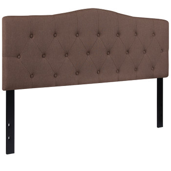 Flash Furniture Cambridge Queen Headboard-Camel Fabric, Model# HG-HB1708-Q-C-GG