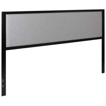 Flash Furniture Melbourne King Light Gray Headboard, Model# HG-HB1717-K-LG-GG
