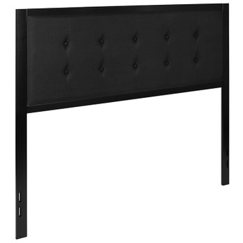 Flash Furniture Bristol Queen Black Headboard, Model# HG-HB1725-Q-BK-GG