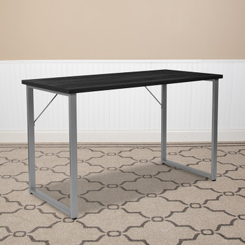 Flash Furniture Harvey Black Computer Desk, Model# NAN-JN-21721-GG 2