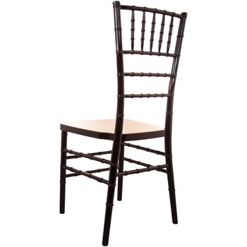Flash Furniture Mahogany Resin Chiavari Chair, Model# RSCHI-M 2
