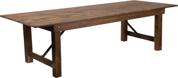 Flash Furniture HERCULES Series 9'x40" Folding Farm Table, Model# XA-F-108X40-GG