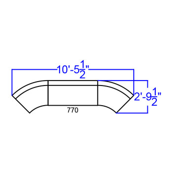 Flash Furniture HERCULES Alon Series Black Leather Recep Set, 3 PC, Model# ZB-803-770-SET-BK-GG 2