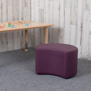 Flash Furniture 12" Soft Seating Moon-Purple, Model# ZB-FT-045C-12-PURPLE-GG 2