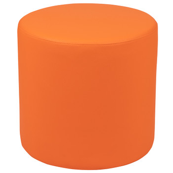Flash Furniture 18" Soft Seating Circle-Orange, Model# ZB-FT-045R-18-ORANGE-GG