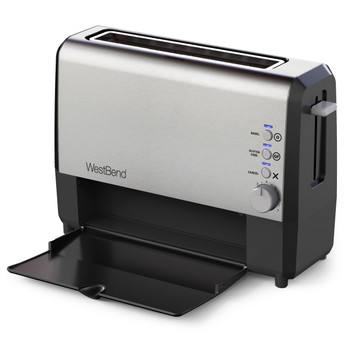 Westbend QuikServe Toaster - Stainless Steel, Model# 77222