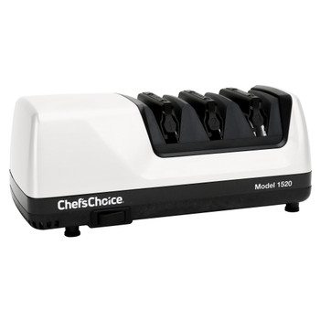 Chefs Choice 1520 Electric Sharpener 2 Stage 15/20 Deg Dizor White, Model# 0115200