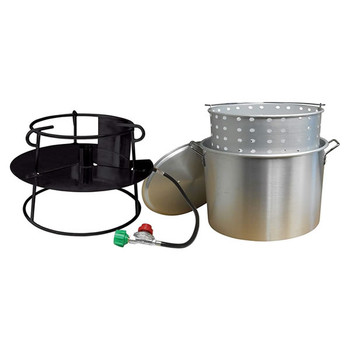 King Kooker 60 Qt Sack Pack Crawfish Cooking Kit w/ Jet Cooker, Model# 6013N