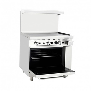 Cook Rite 36" Gas Range w/ 36" Griddle, Model# AGR-36G