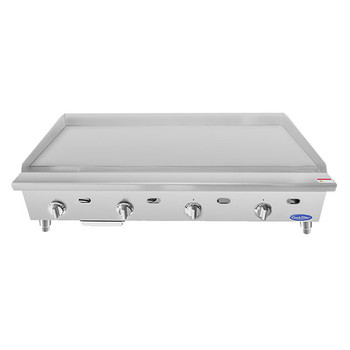 Cook Rite 48" Thermostatic Gas Griddle w/ 1" Plate, Model# ATTG-48