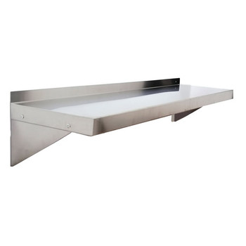 Mix Rite 24" x 12" x 10" Stainless Steel Wall Shelf, Model# SSWS-1224