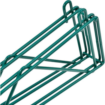 Nexel Poly-Green Fixed Double Shelf Wall Mount Bracket 21"D, Model# DAB21G