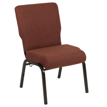 Flash Furniture Advantage 20.5 in. Cinnamon Molded Foam Church Chair, Model# PCCF-107