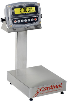 Cardinal Detecto 15 Lb Electronic Bench Scale 12" x 10" Stainless Steel 190 Indicator, Model# EB-15-190