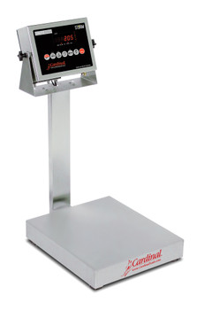 Cardinal Detecto 150 Lb Electronic Bench Scale 16" x 14" Stainless Steel 205 Indicator, Model# EB-150-205